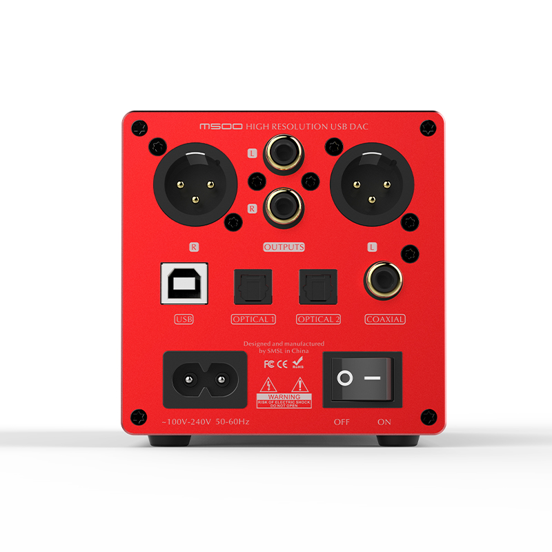 SMSL M500 MQA Decoder Headphone AMP ES9038PRO ES9311 XMOS XU-21632bit 768kHz DSD512 Hi-Res Audio DAC Headphone Amplifier