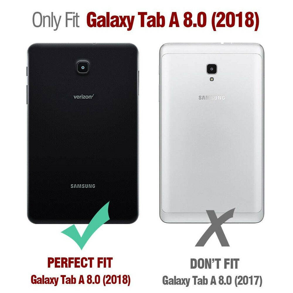 Poetic Revolution Drop Protective Case Black For Samsung Galaxy Tab A 8.0 2018