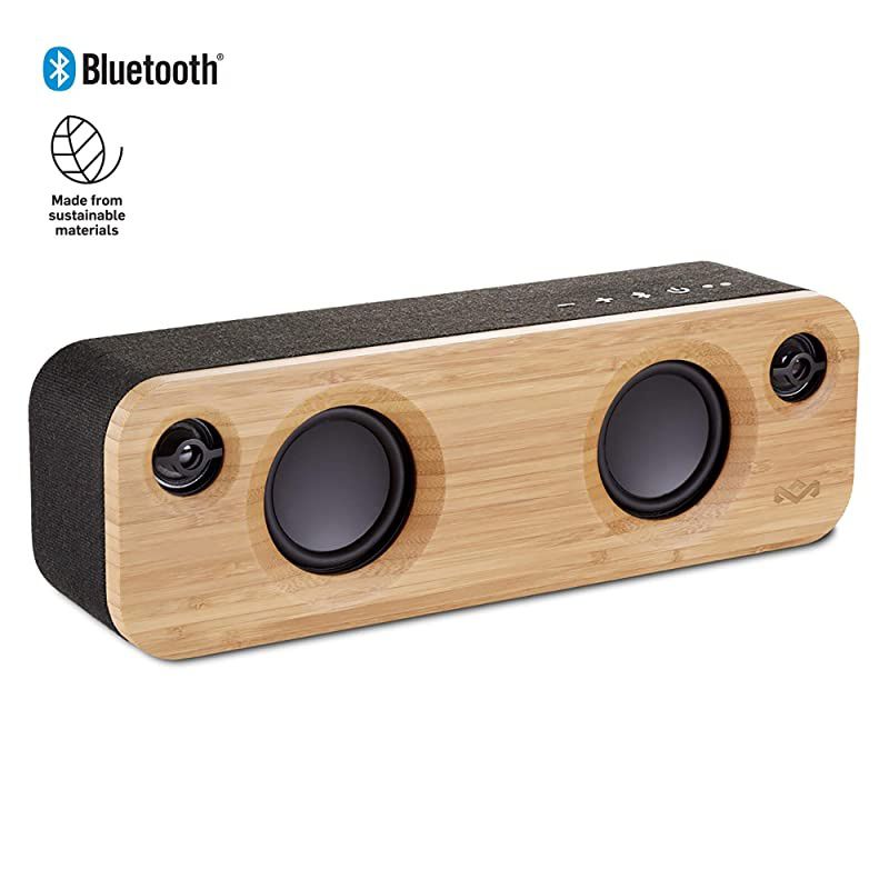 Get Together Mini Wireless Portable Bluetooth Audio Speaker Signature Black