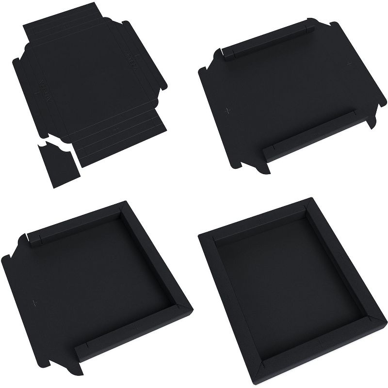 Arteza DIY Frame, Black Sketch Pad, 11"x14", DIY Ready-to-Hang Artwork Kit- 20 Sheets (ARTZ-2012)