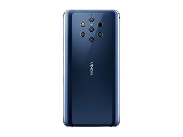 Nokia 9 Pureview TA-1082 128GB GSM Unlocked Android Phone w/ 5x - 12MP Cameras - Midnight Blue