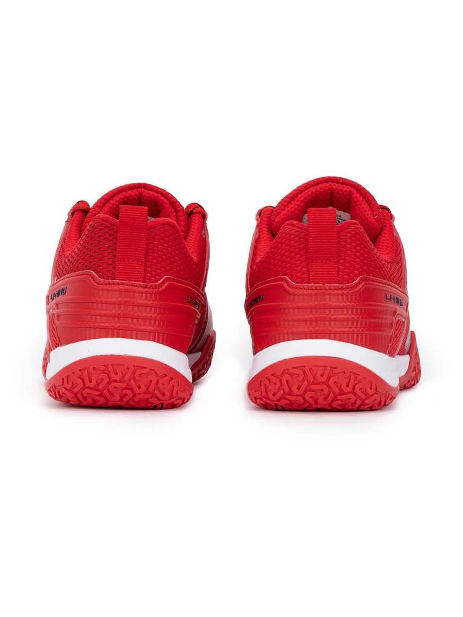 Li-Ning Men's Saga Lite 8 Red Indoor Court Shoes