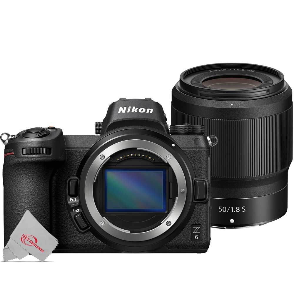 Nikon Z 6 Mirrorless Digital Camera with Nikon NIKKOR Z 50mm f/1.8 S Full-Frame Lens