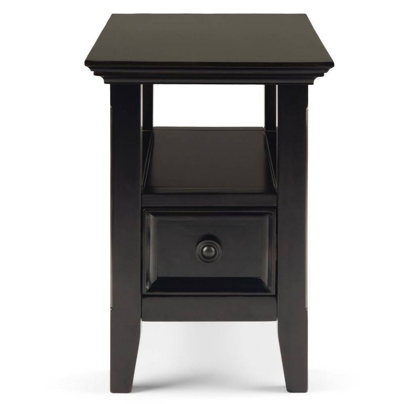 14" Halifax Narrow Side Table Hickory Brown - WyndenHall