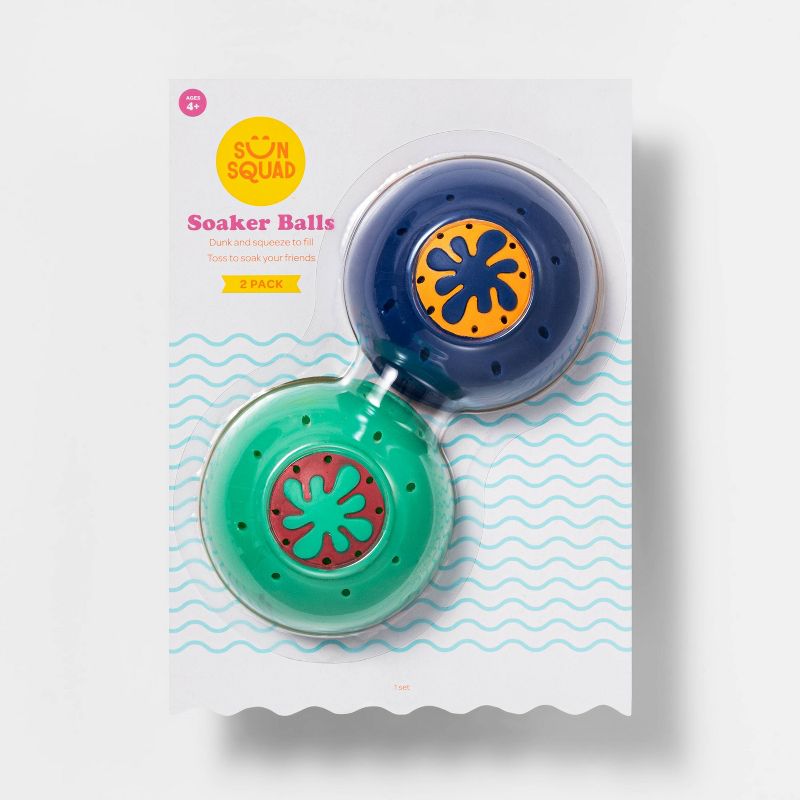 2pk Super Splasher Balls - Sun Squad™