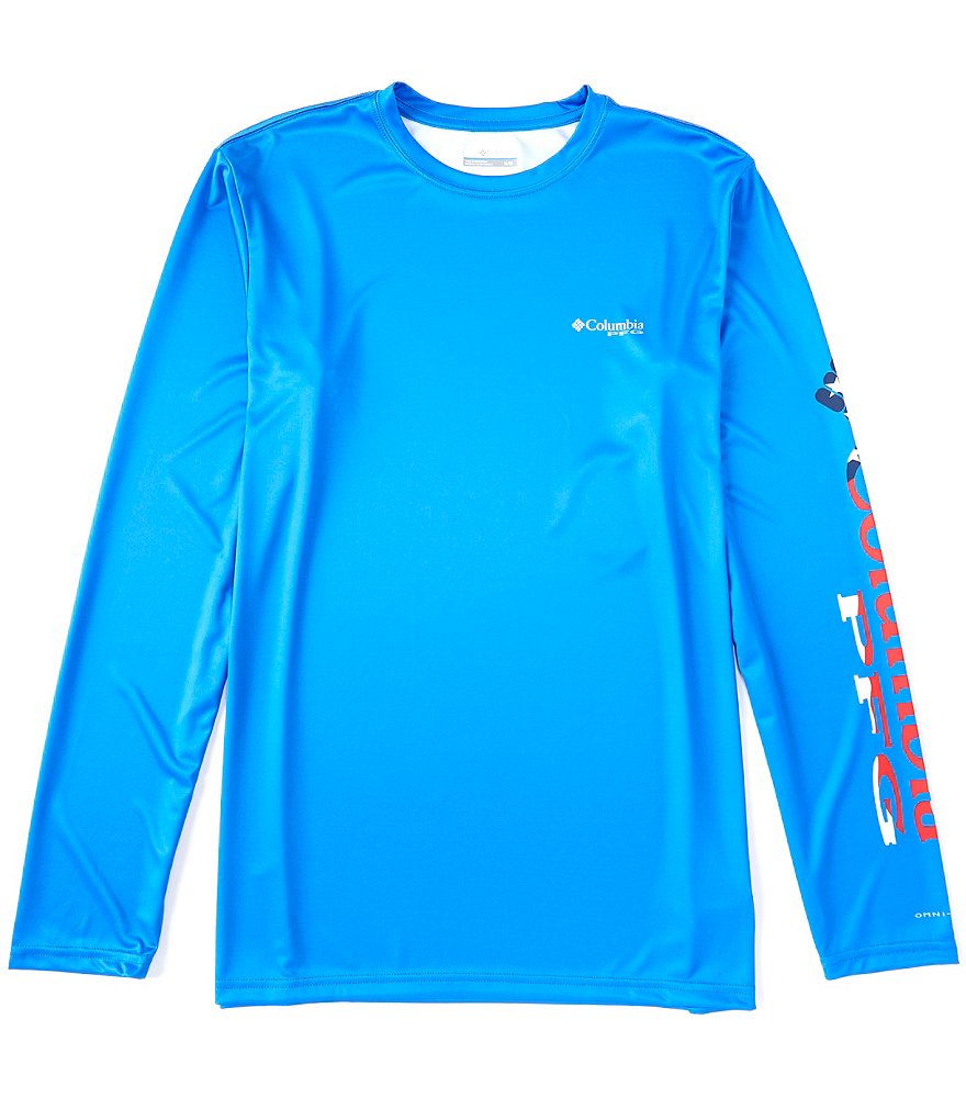 Columbia PFG Terminal Tackle PFG Americana Sleeve Long-Sleeve Tee