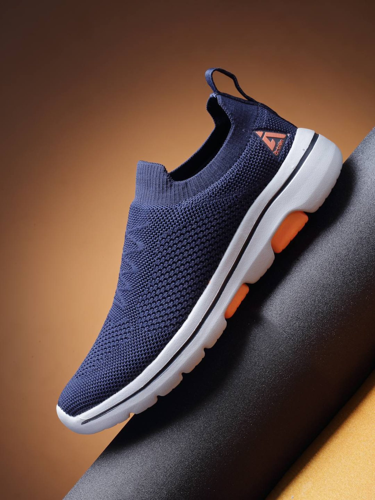 Action Men's Navy Running Shoes