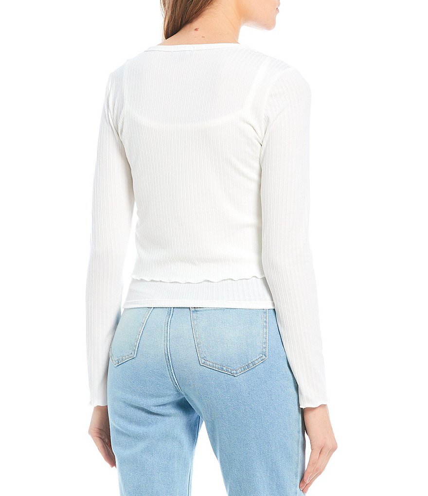 Originality Long Sleeves Cardigan Twinset