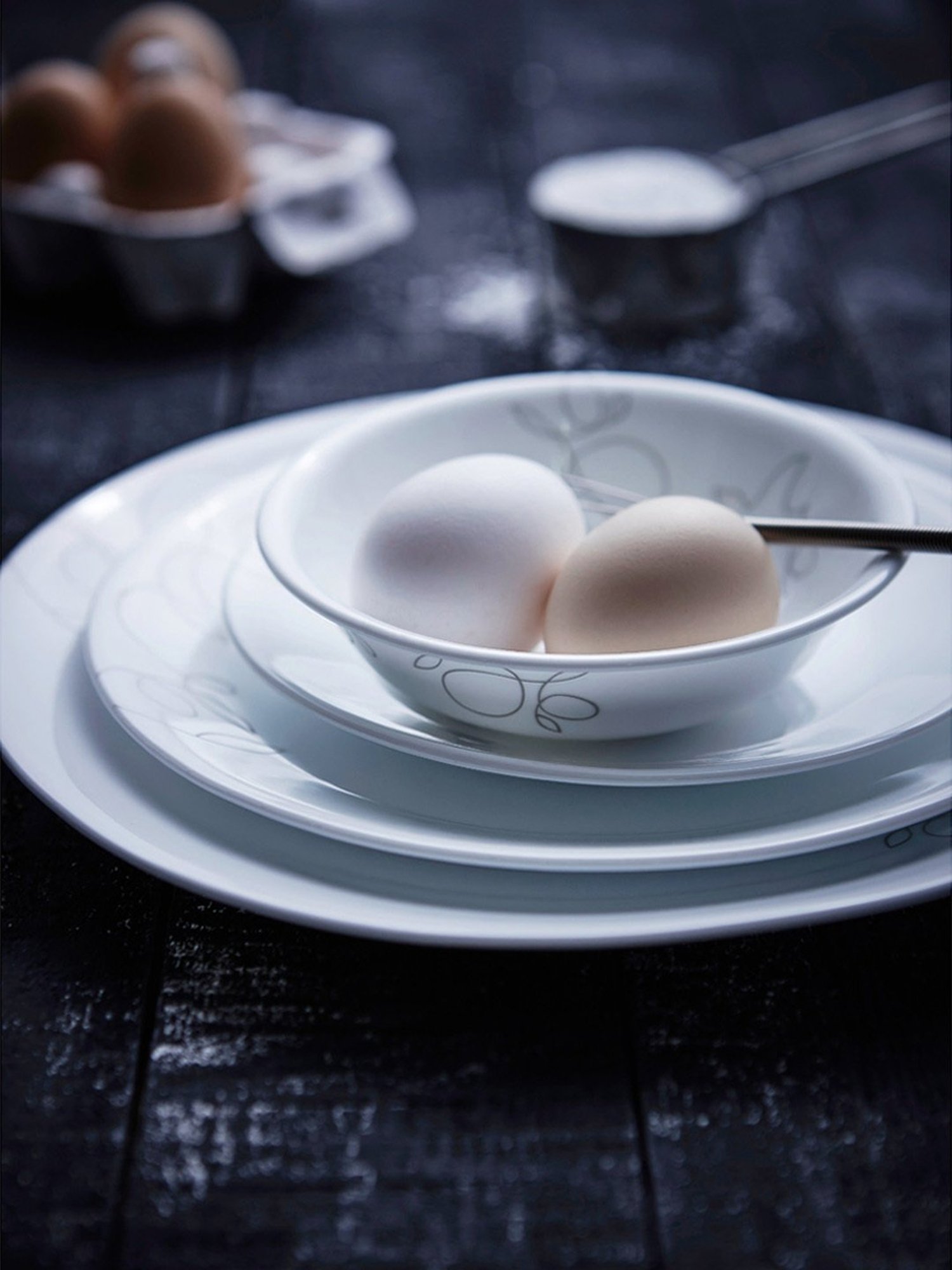 Corelle Livingware Plus Morning Breeze 325ml Soup Bowl Pack of 6