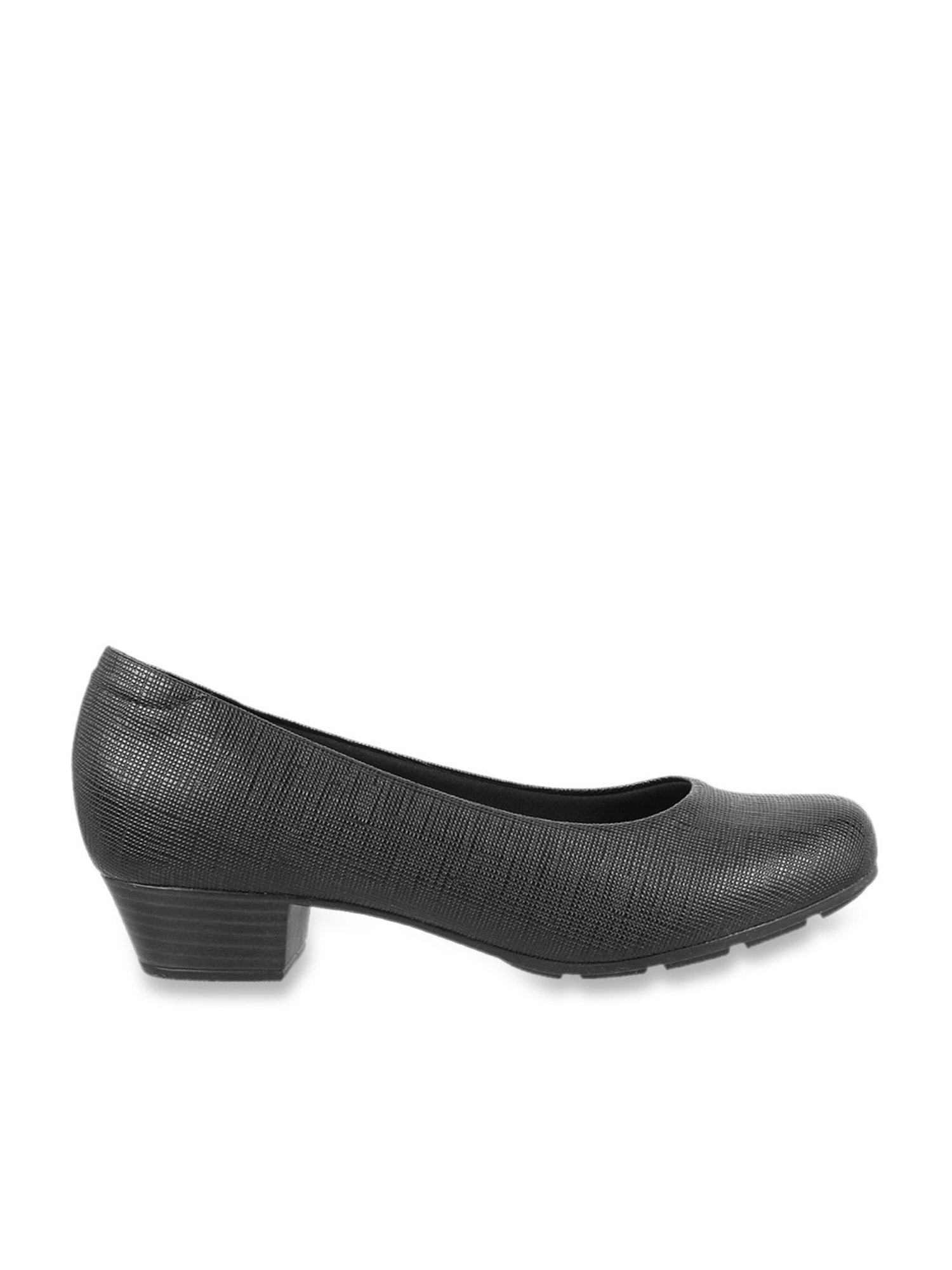 Da Vinchi by Metro Women's Black Casual Pumps