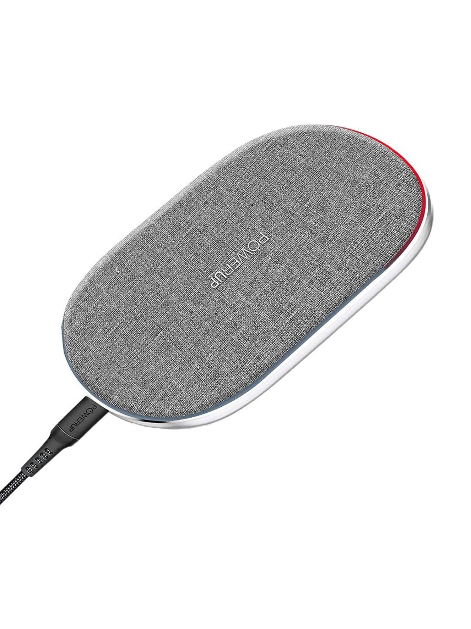 Powerup Stay Charged Wireless Charger Pad (Grey)