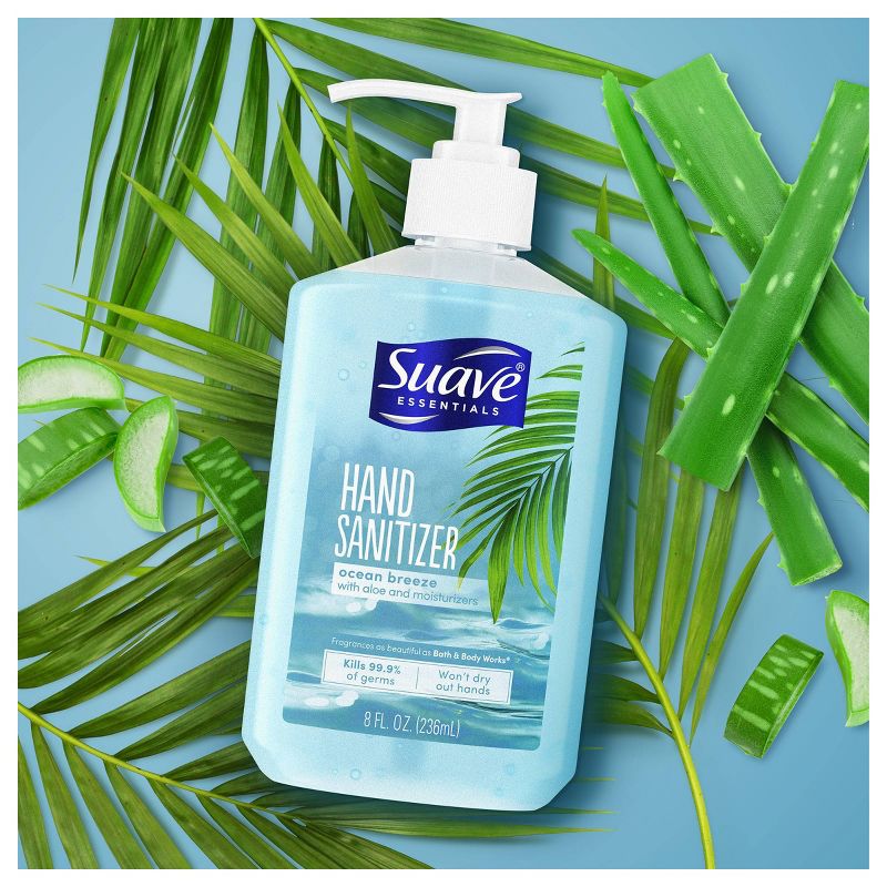 Suave Ocean Breeze Hand Sanitizer Aloe - 8 fl oz