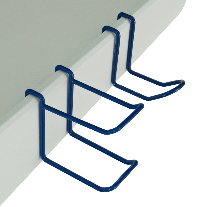 Ergonomic Computer Gaming Desk Blue - Techni Sport