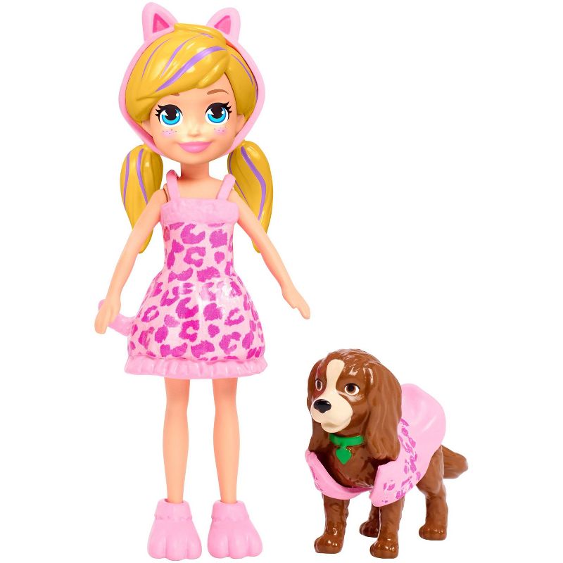 Polly Pocket Polly & Puppy Matching Doll Playset