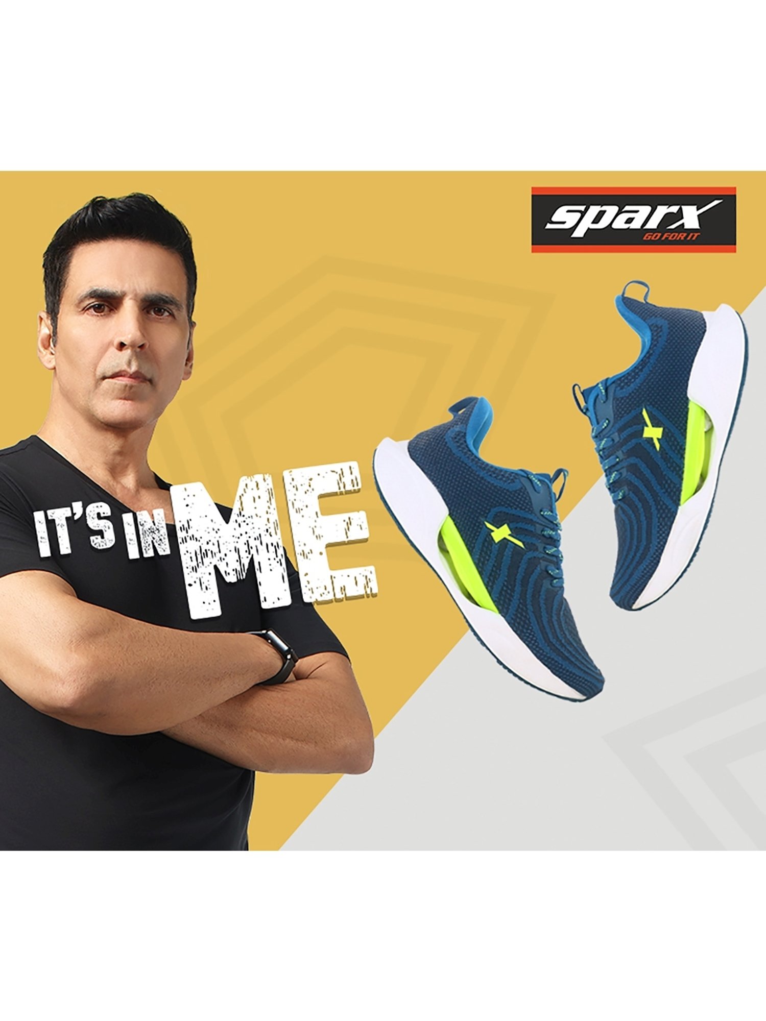 Sparx Men's Teal Running Shoes