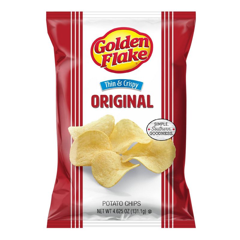 Golden Flake Thin & Crispy Potato Chips - 4.625oz