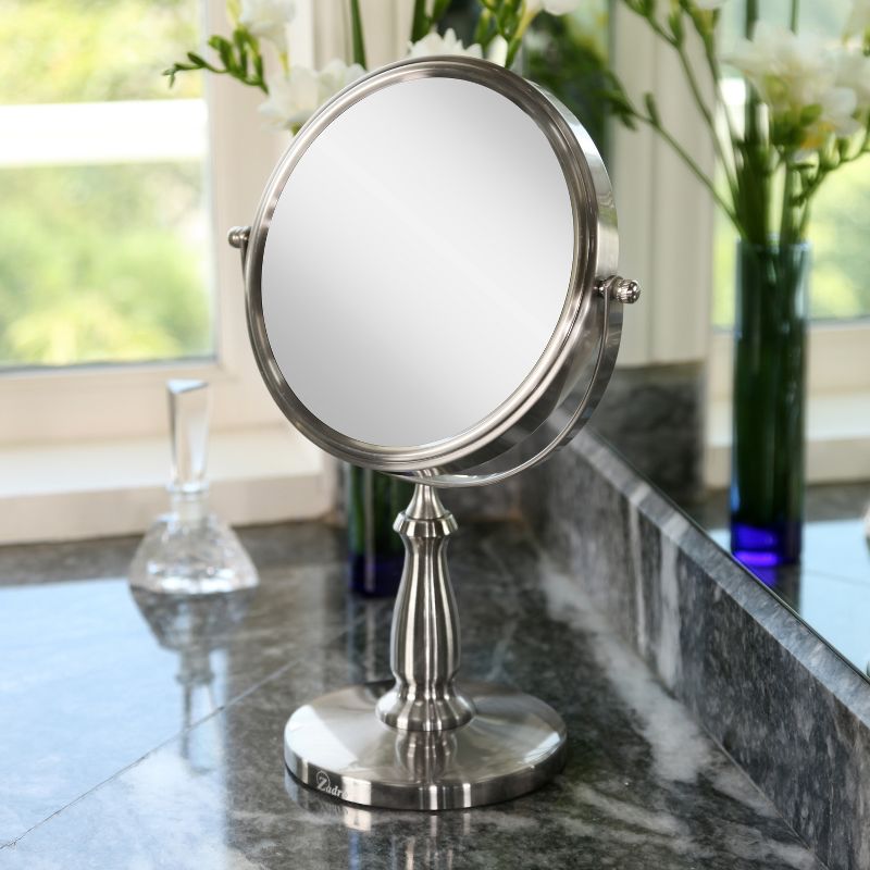 Zadro Two-Sided Swivel Vanity Mirror - 1X & 8X Magnification