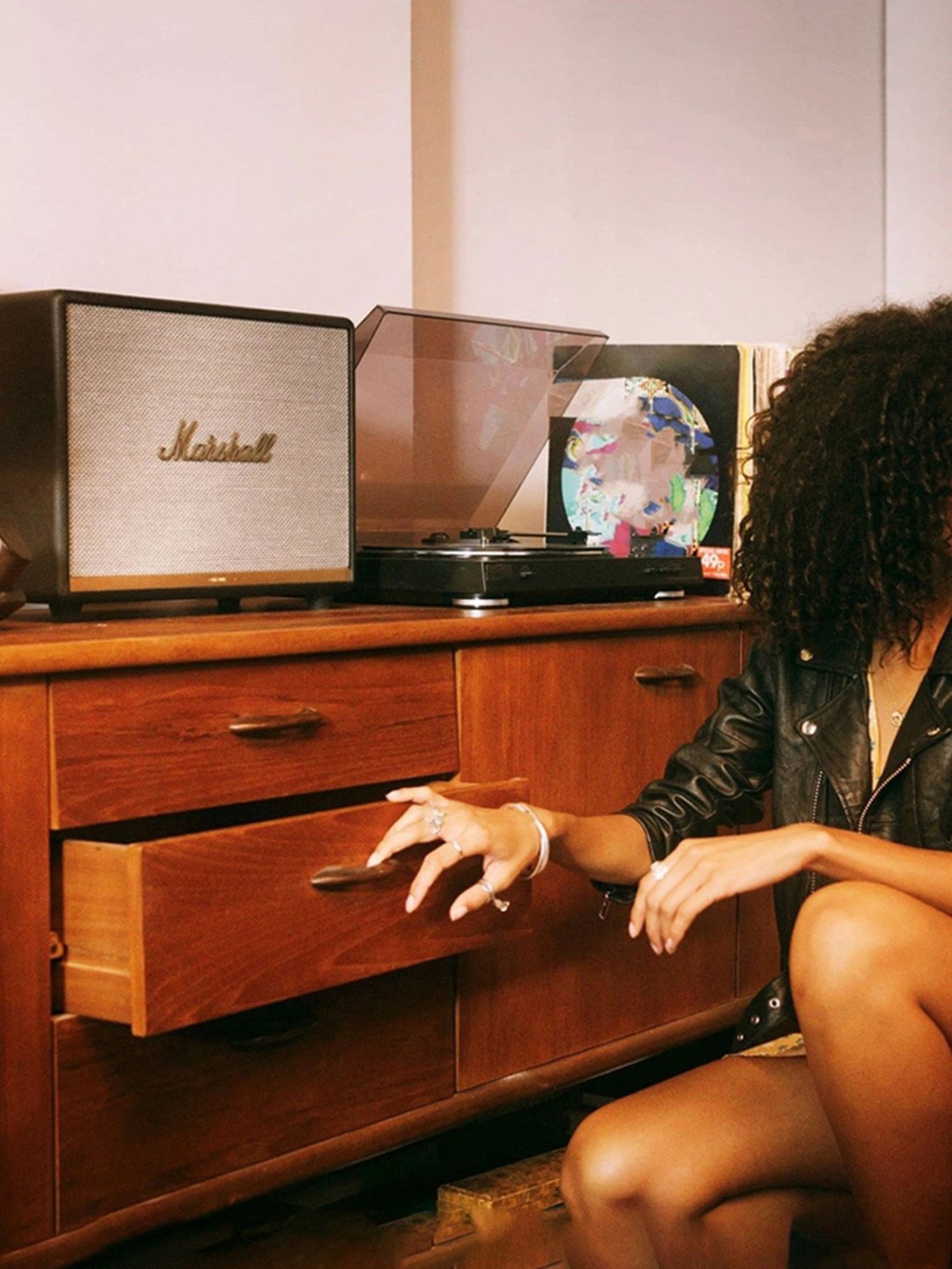 Marshall Woburn II 130 Watt Wireless Bluetooth Portable Speaker (Black)