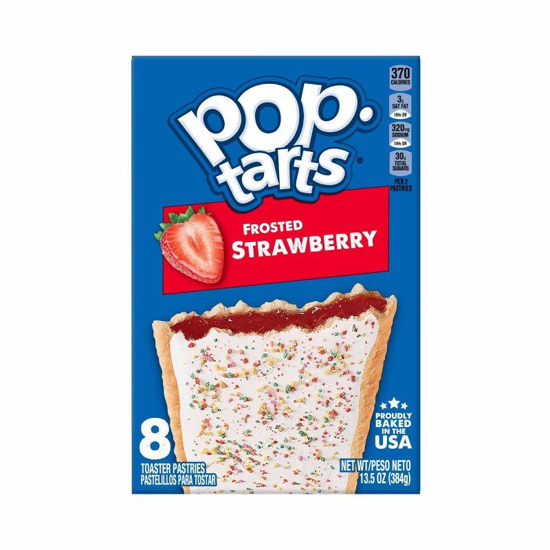 Kellogg's Pop-Tarts Frosted Strawberry Pastries - 8ct/13.54oz