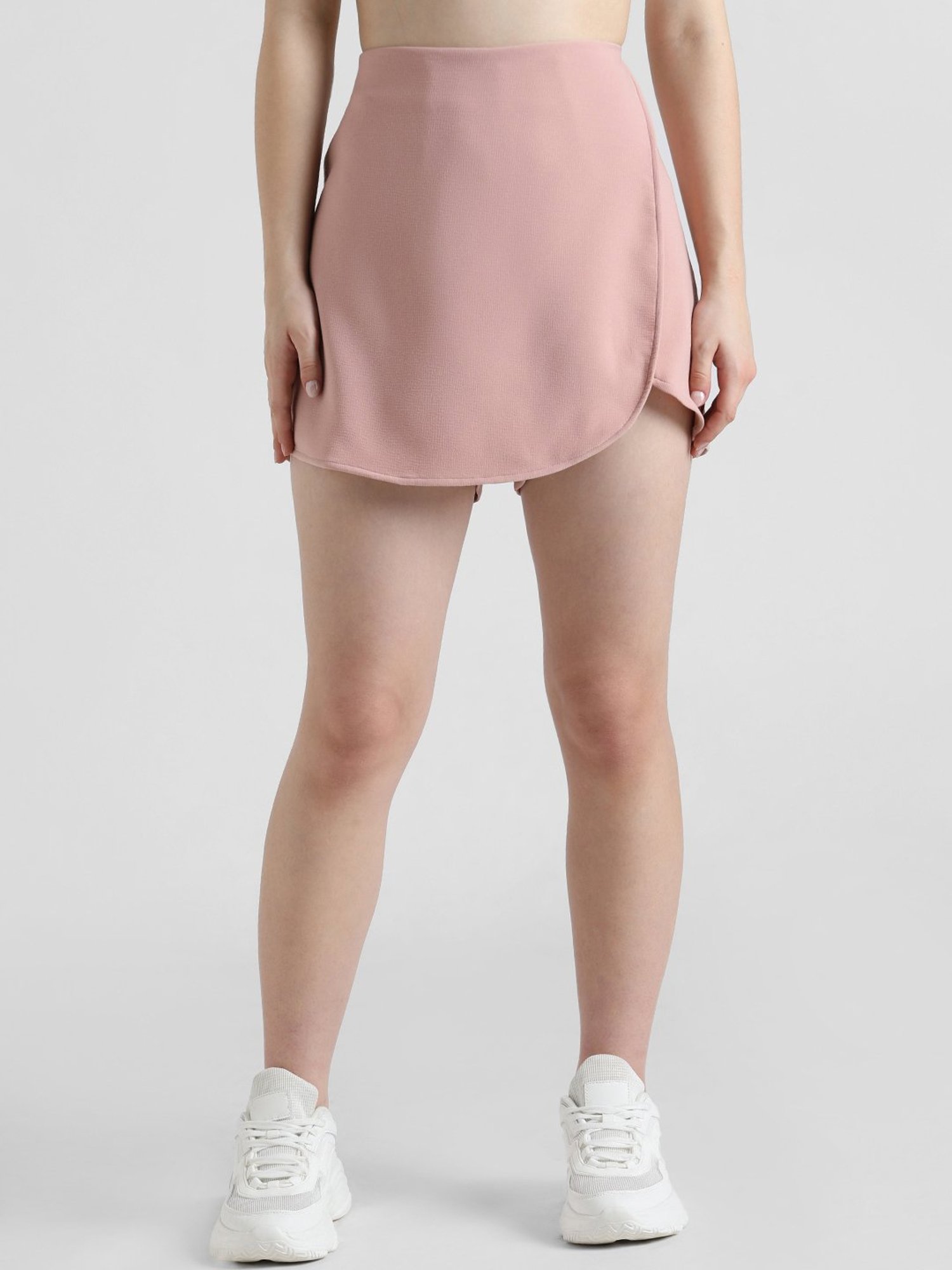 Only Peach Mini Skirt