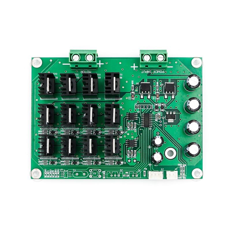 Motor Speed Control Board, DC 10-50V 60A High Power Motor Speed Controller, PWM HHO RC Driver Controller Module with Switch, for Car Motor Speed Regulation, Etc