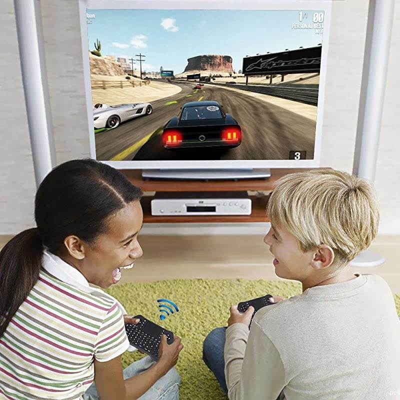 Mini Wireless Keyboard with Touchpad Mouse Combo Rechargable Liion Battery MultiMedia Handheld Remote for Google Android TV BoxPS3PCPAD