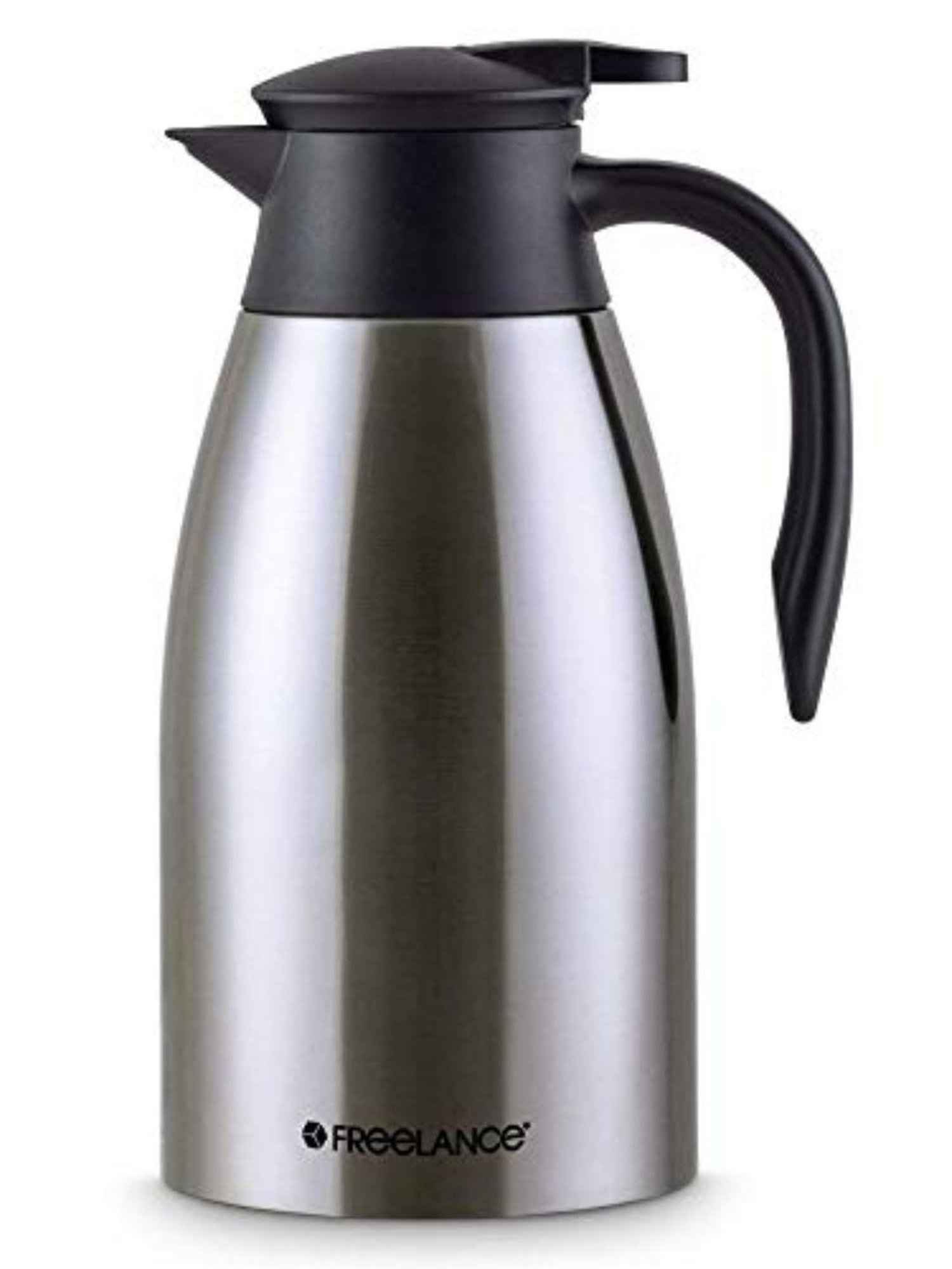 Freelance Silver Steel 2000 ml Vacuum Flask