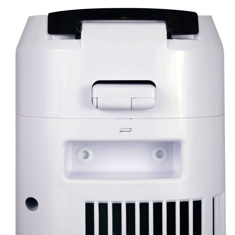 O2COOL Rechargeable Deluxe Necklace Fan with USB Cord Gray