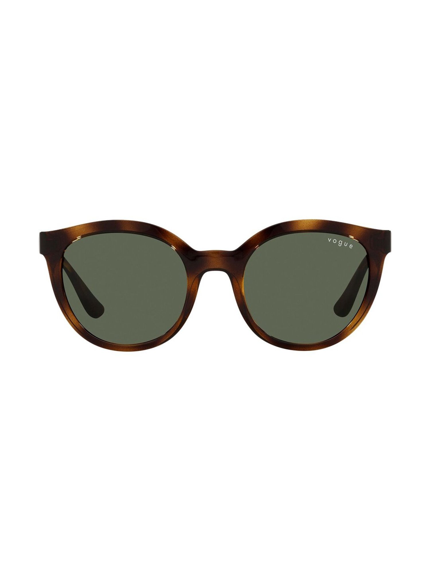 VOGUE EYEWEAR Women UV Protected Green Lens Oval Sunglasses - 0VO5427SW6567150