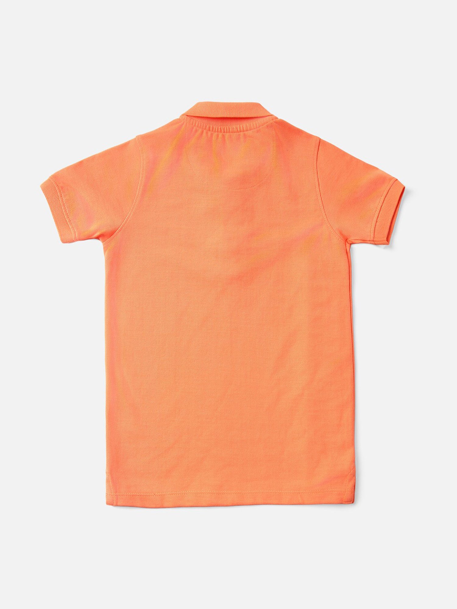 Allen Solly Junior Coral Solid Polo T-Shirt