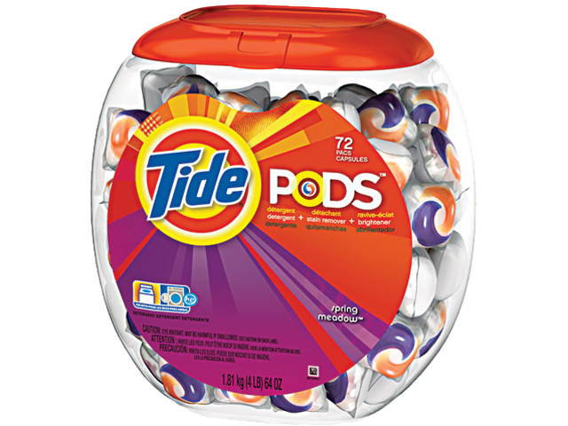 Tide 50978 Pods Spring Meadow 72 Per Pack