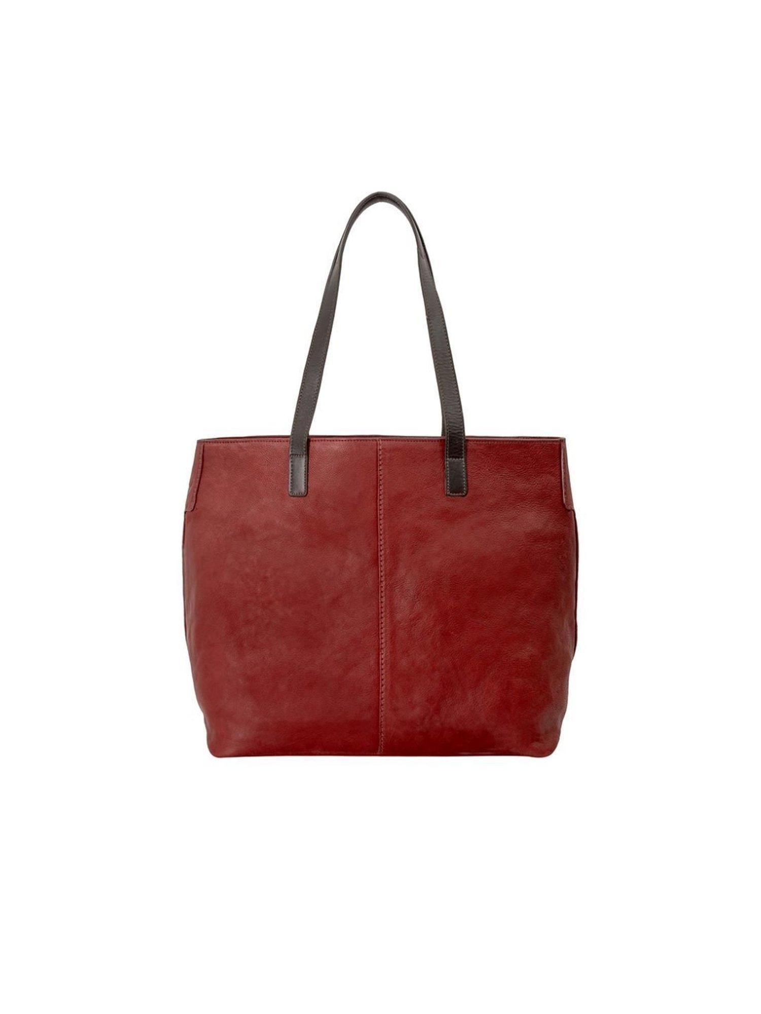 Hidesign Sonoma 01 Brick Red Solid Leather Shoulder Bag