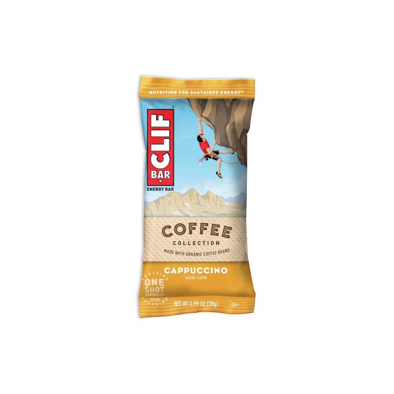 CLIF Bar Coffee Collection Cappuccino Energy Bar Minis - 19.8oz/20ct