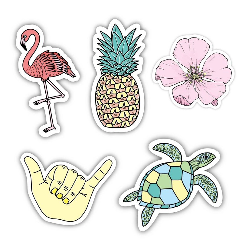 Big Moods Cool VSCO Aesthetic Sticker Pack 5pc