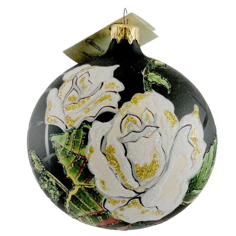 Christina's World Roses Of The Night Orenament Ball Flower  -  Tree Ornaments