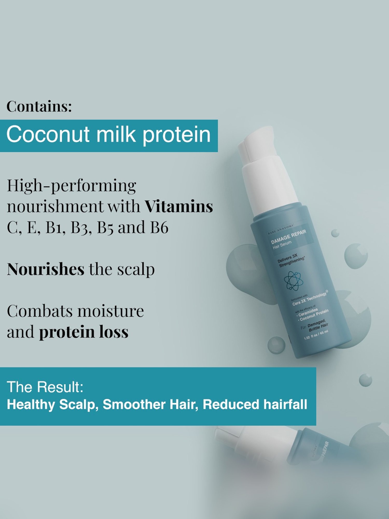 Bare Anatomy Expert Damage Repair Hair Serum - 50 ml