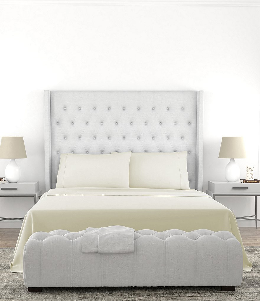 2 Pcs Standard 20"x26" Silk Satin Silky for Hair and Skin Pillowcase Black  - PiccoCasa