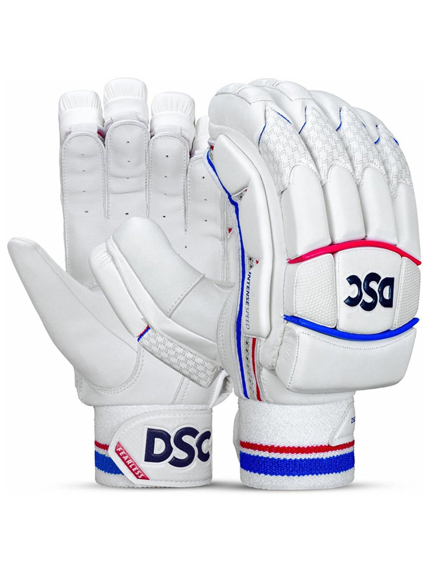 DSC Intense Speed Leather Cricket Batting Gloves Size - Mens