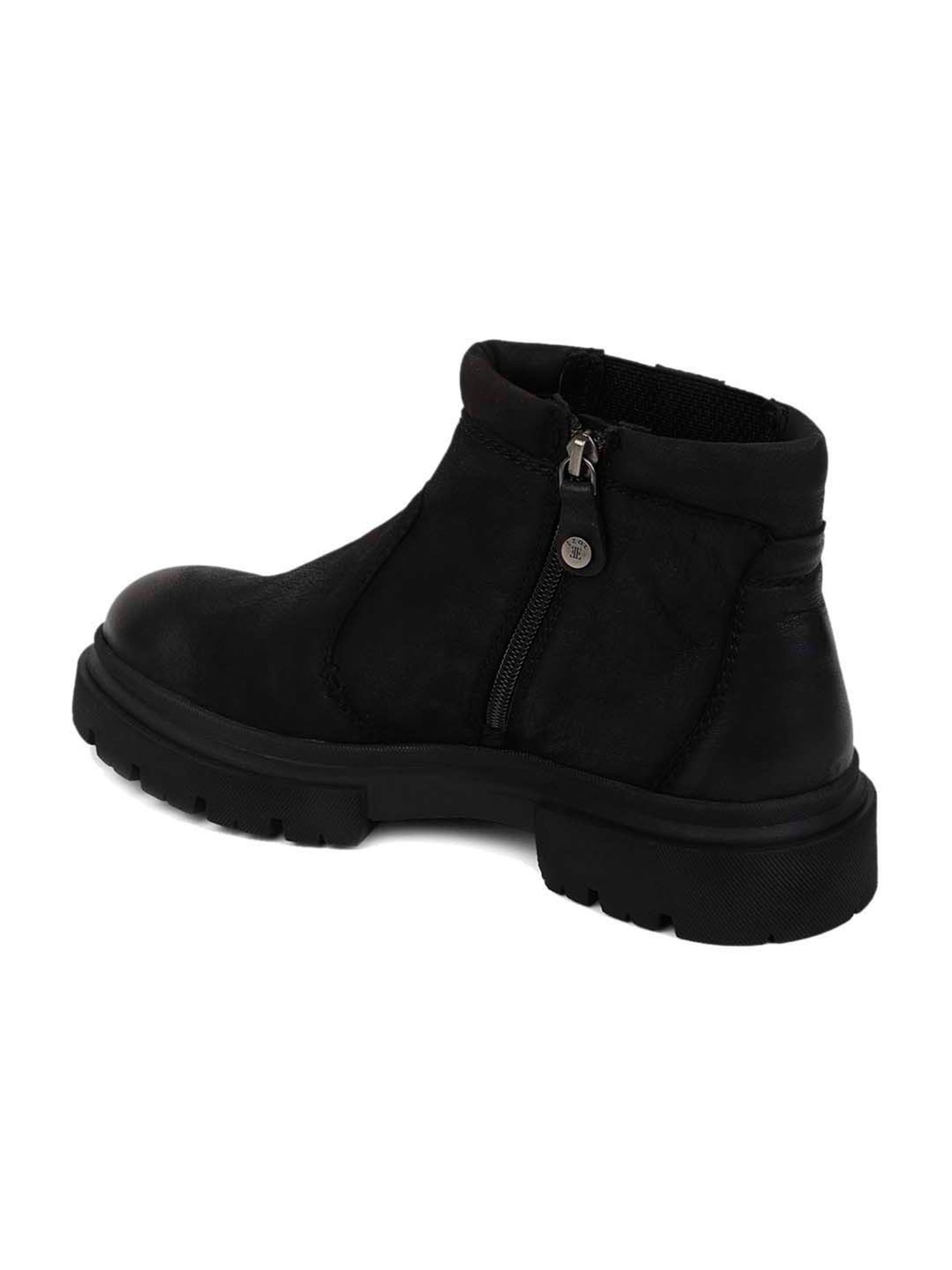 EZOK Men's Black Casual Boots