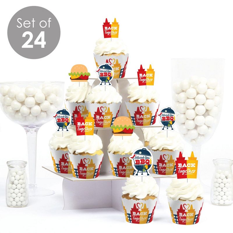 Big Dot of Happiness Best Mom Ever - Dessert Cupcake Toppers - Mother's Day Clear Treat Picks - Set of 24