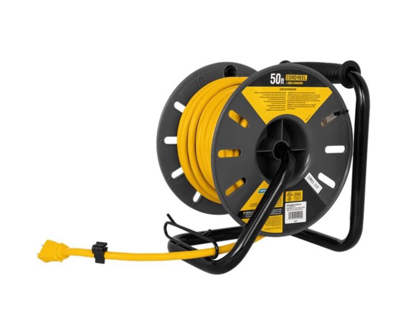 D'Addario Planet Waves IEC to NEMA Plug Power Cable, 10FT 10 ft. Red/Black