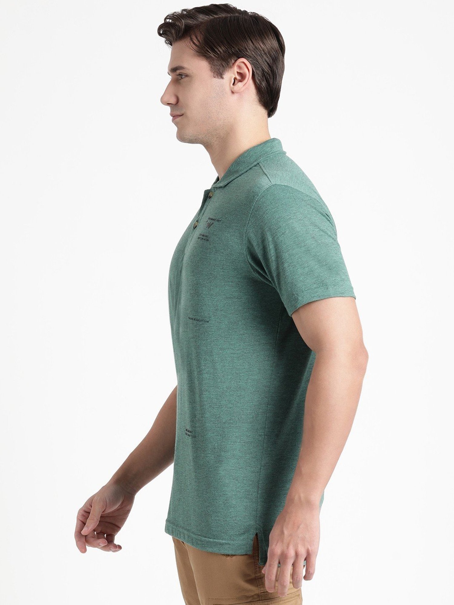 Wildcraft Pine  Regular Fit Sports T-Shirt