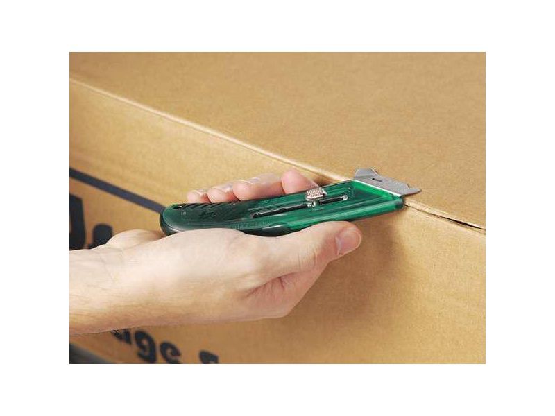 PACIFIC HANDY CUTTER, INC S4R Safety Knife, 3 Fixed Blade Depths, Safety Point,