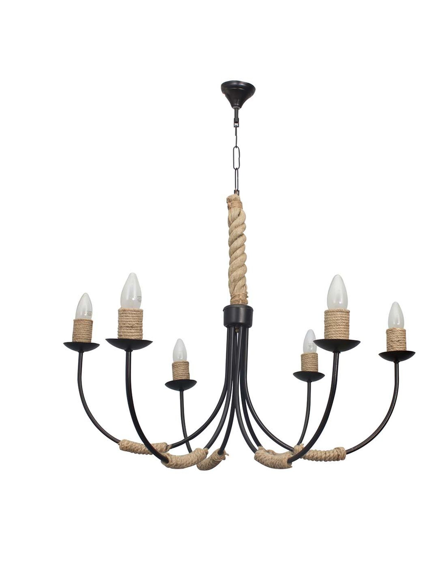 Fos Lighting Antique Brass Finish Allure 5 Light Chandelier - Set of 1