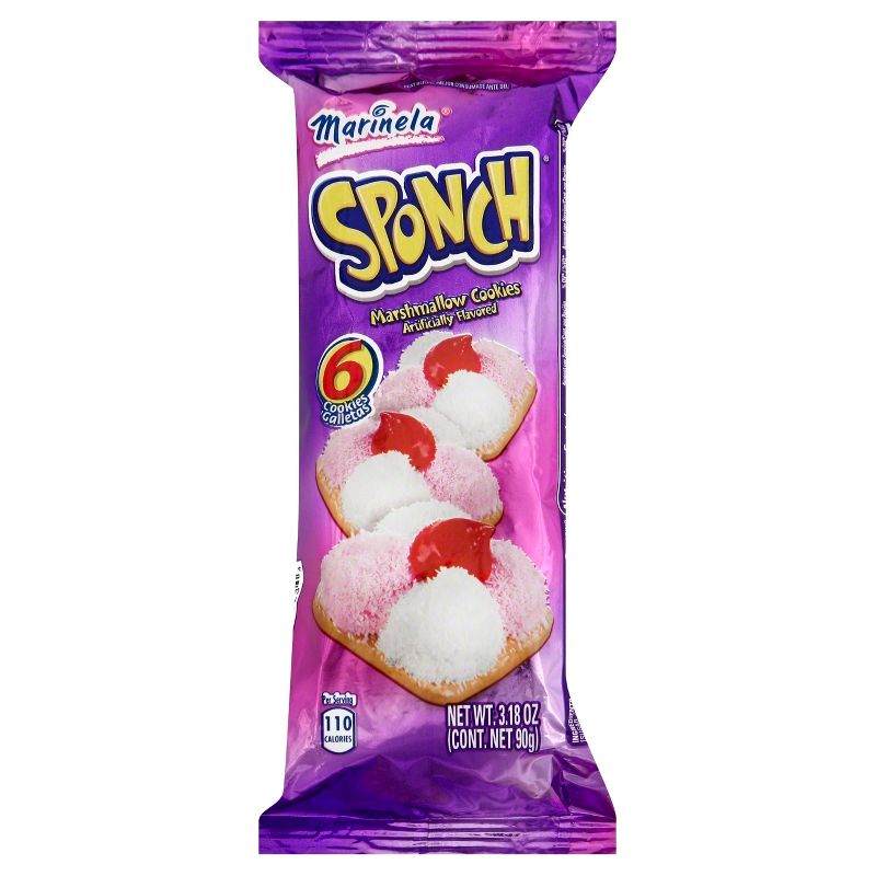 Marinela Sponch Marshmallow Cookies 3.3oz