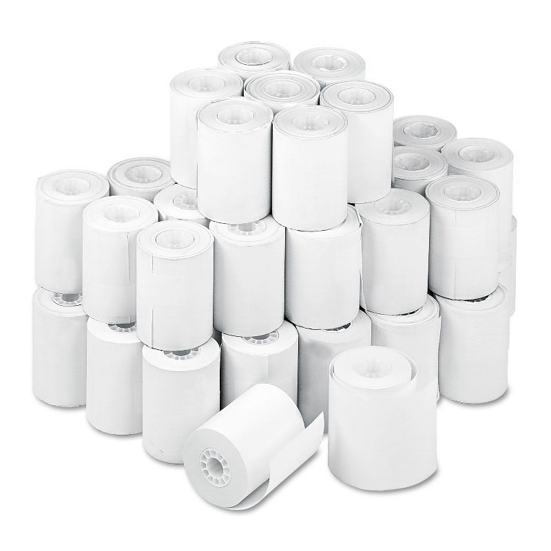 Iconex Direct Thermal Printing Thermal Paper Rolls 2.25" x 80 ft White 90783047