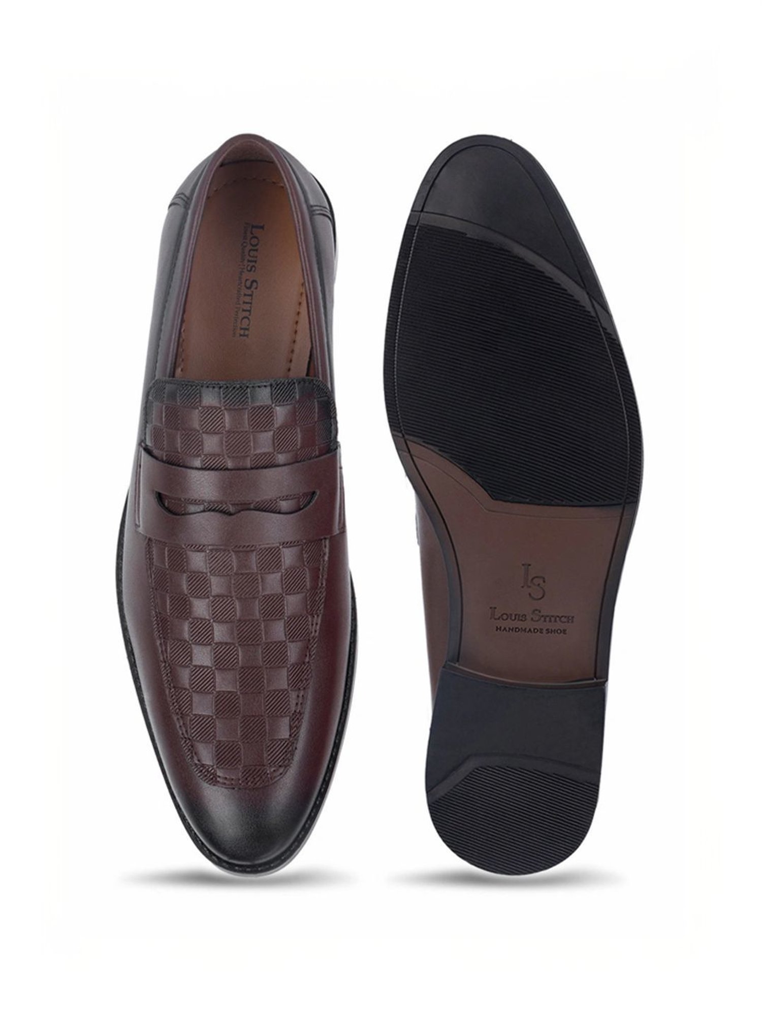 Louis Stitch Men's Tan Formal Loafers