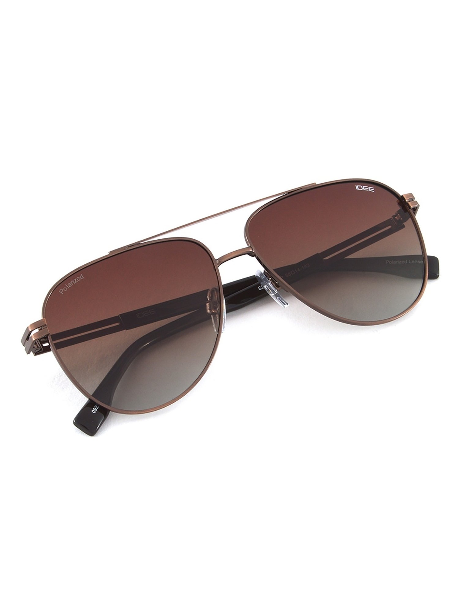 IDEE Brown Pilot Sunglasses for Men