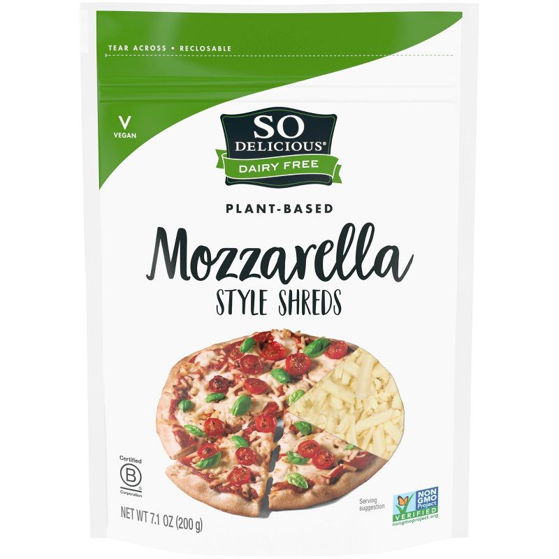So Delicious Dairy-Free Shreds Mozzarella - 7.1oz