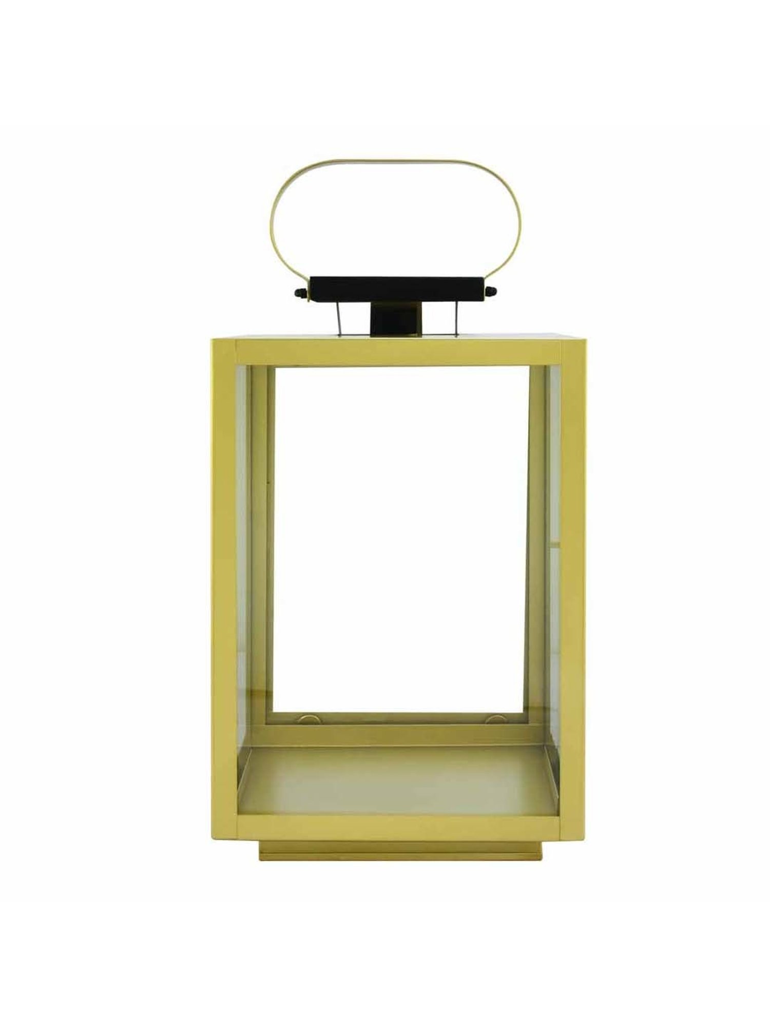 @home Nilkamal Gold Iron Modern Small Lantern